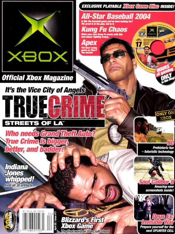 Official Xbox Magazine Issue 17 (April 2003) cover